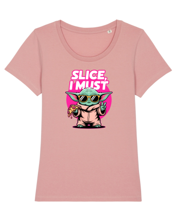 SLICE, I MUST- Yoda & Pizza Canyon Pink