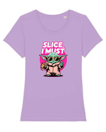 SLICE, I MUST- Yoda & Pizza Lavender Dawn