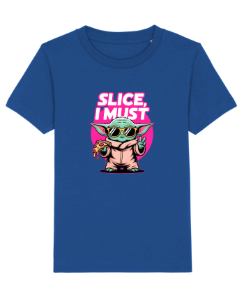 SLICE, I MUST- Yoda & Pizza Majorelle Blue