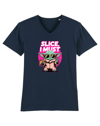 SLICE, I MUST- Yoda & Pizza French Navy