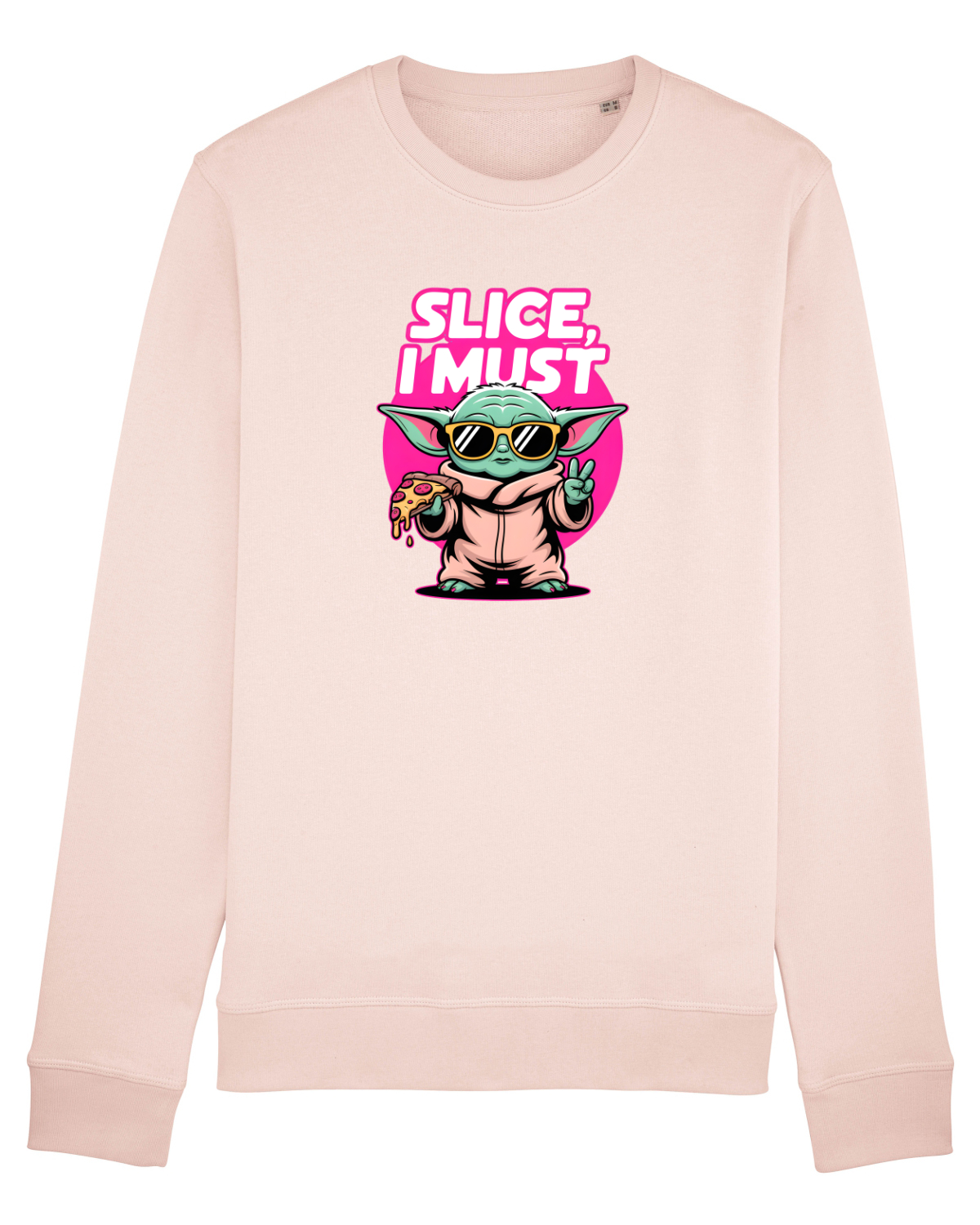 Bluză mânecă lungă Unisex Rise Candy Pink