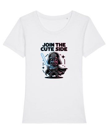 JOIN THE CUTE SIDE - Vader dragalas White