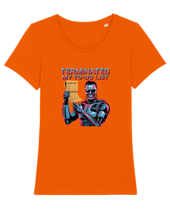 TERMINATED MY TO - DO LIST Bright Orange