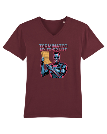 TERMINATED MY TO - DO LIST Burgundy