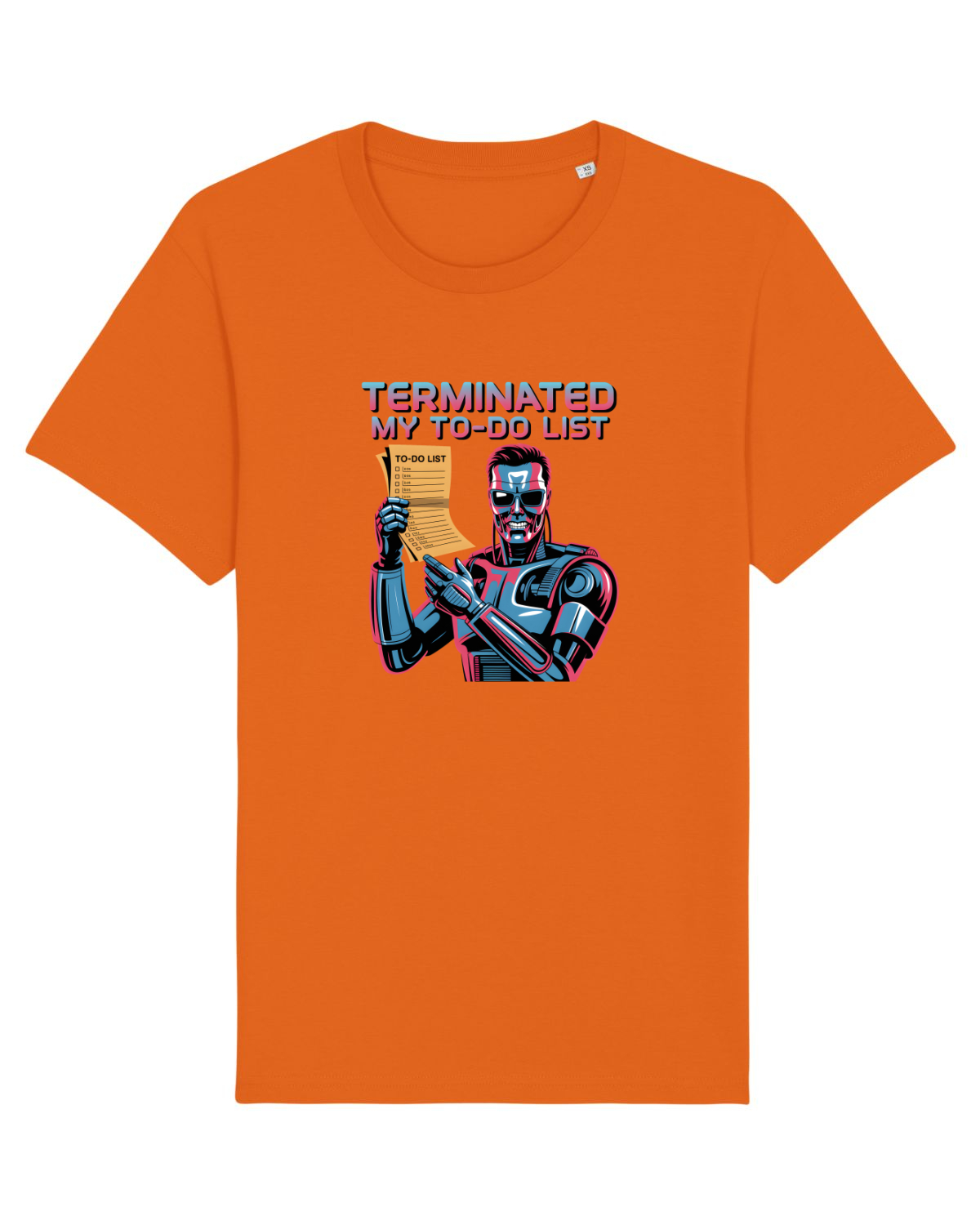 Tricou mânecă scurtă Unisex Rocker Bright Orange