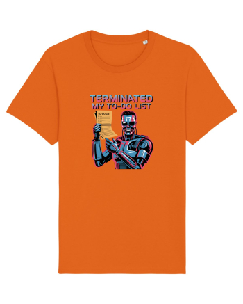 TERMINATED MY TO - DO LIST Bright Orange