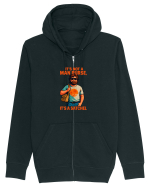IT`S NOT A MAN PURSE, IT`S  A SATCHEL Hanorac cu fermoar Unisex Connector
