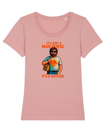 IT`S NOT A MAN PURSE, IT`S  A SATCHEL Canyon Pink