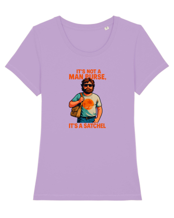 IT`S NOT A MAN PURSE, IT`S  A SATCHEL Lavender Dawn