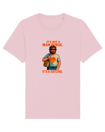 IT`S NOT A MAN PURSE, IT`S  A SATCHEL Cotton Pink