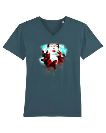 Gothic girl with butterflys on shoulders Stargazer