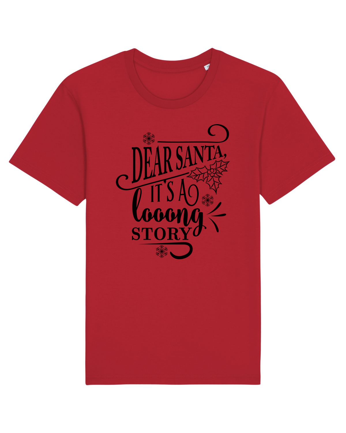 Tricou mânecă scurtă Unisex Rocker Red