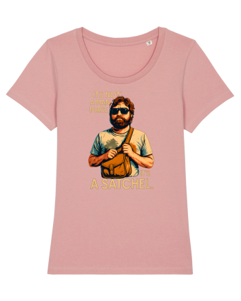 IT`S NOT A MAN PURSE, IT`S  A SATCHEL 2 Canyon Pink