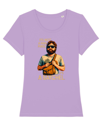 IT`S NOT A MAN PURSE, IT`S  A SATCHEL 2 Lavender Dawn