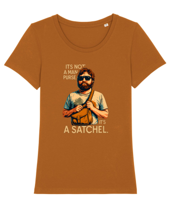 IT`S NOT A MAN PURSE, IT`S  A SATCHEL 2 Roasted Orange