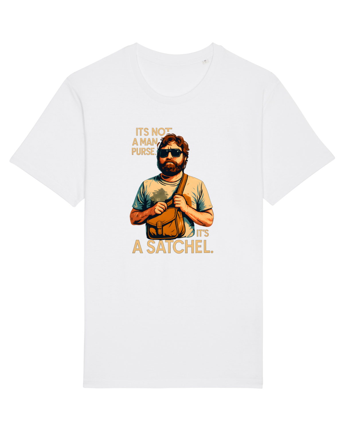 Tricou mânecă scurtă Unisex Rocker White