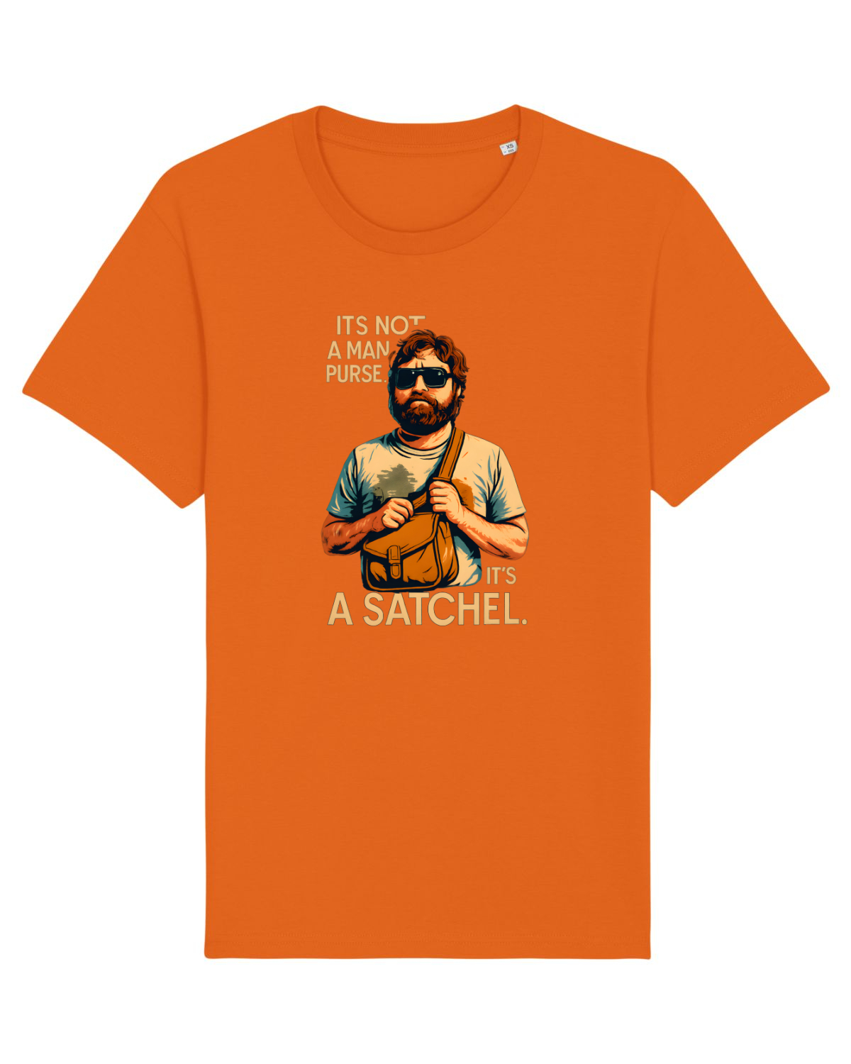 Tricou mânecă scurtă Unisex Rocker Bright Orange