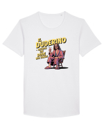 EL DUDERINO Tricou mânecă scurtă guler larg Bărbat Skater