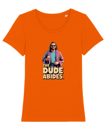 THE DUDE ABIDES Bright Orange