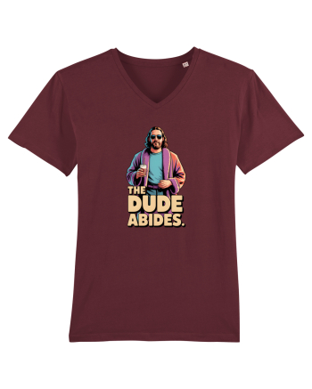 THE DUDE ABIDES Burgundy