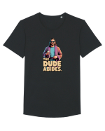THE DUDE ABIDES Tricou mânecă scurtă guler larg Bărbat Skater