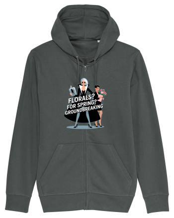 FLORALS? FOR SPRING? GROUNDBREAKING... Anthracite