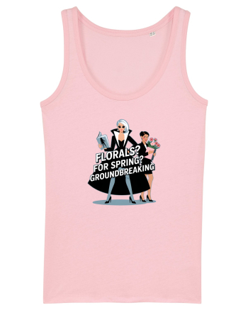 FLORALS? FOR SPRING? GROUNDBREAKING... Cotton Pink