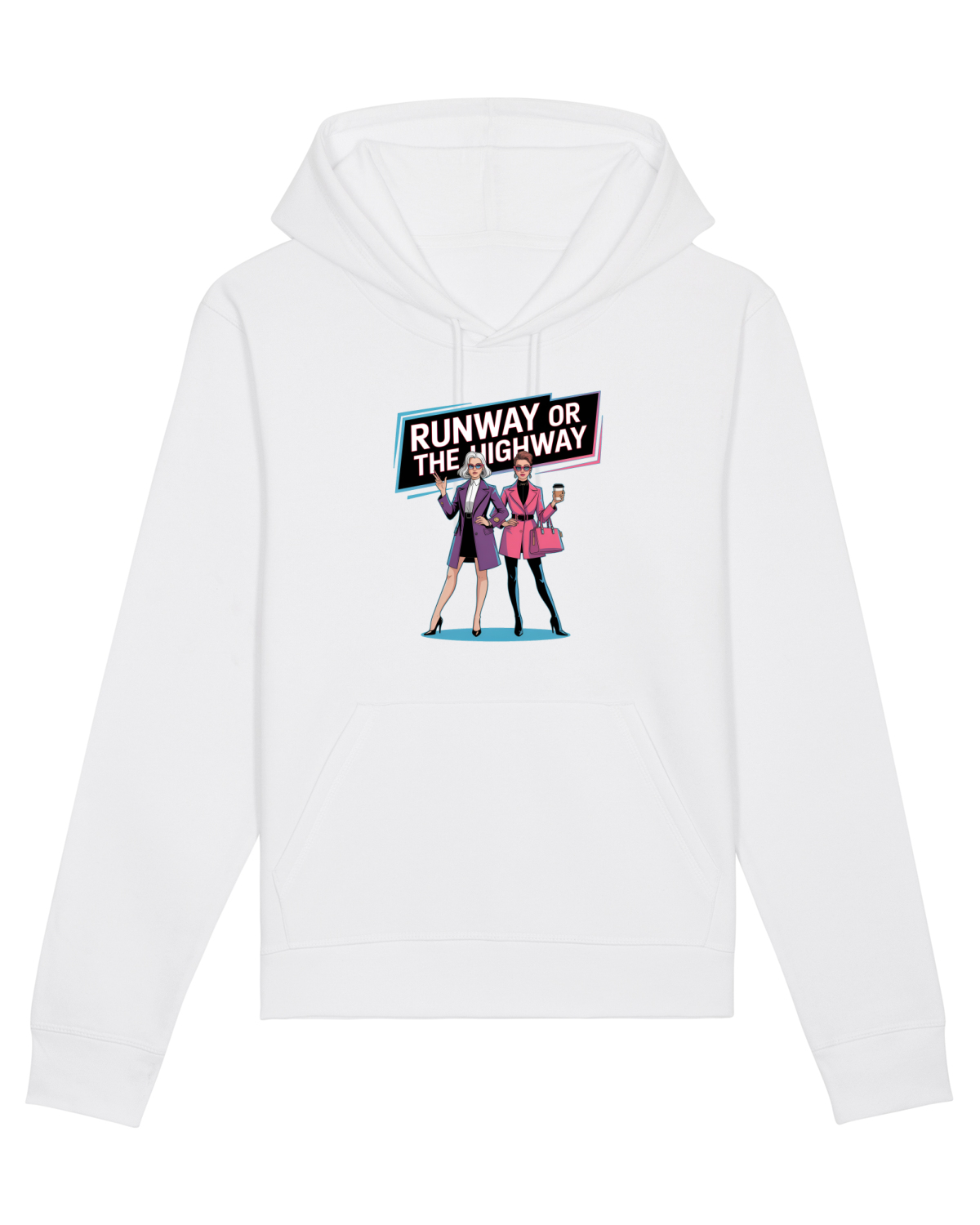 Hanorac Unisex Drummer White