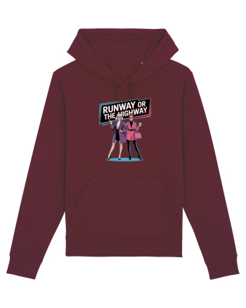 RUNWAY OR THE HIGHWAY... Burgundy