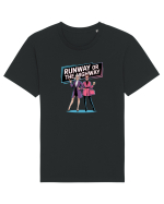 RUNWAY OR THE HIGHWAY... Tricou mânecă scurtă Unisex Rocker