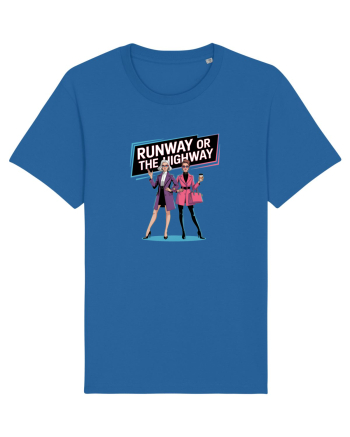 RUNWAY OR THE HIGHWAY... Royal Blue