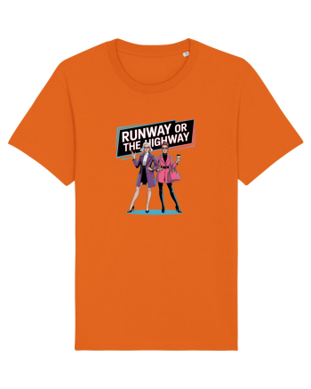 RUNWAY OR THE HIGHWAY... Bright Orange