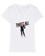 THAT`S ALL Tricou mânecă scurtă guler V Damă Evoker