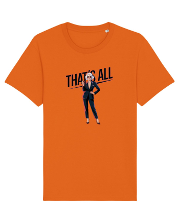 THAT`S ALL Bright Orange