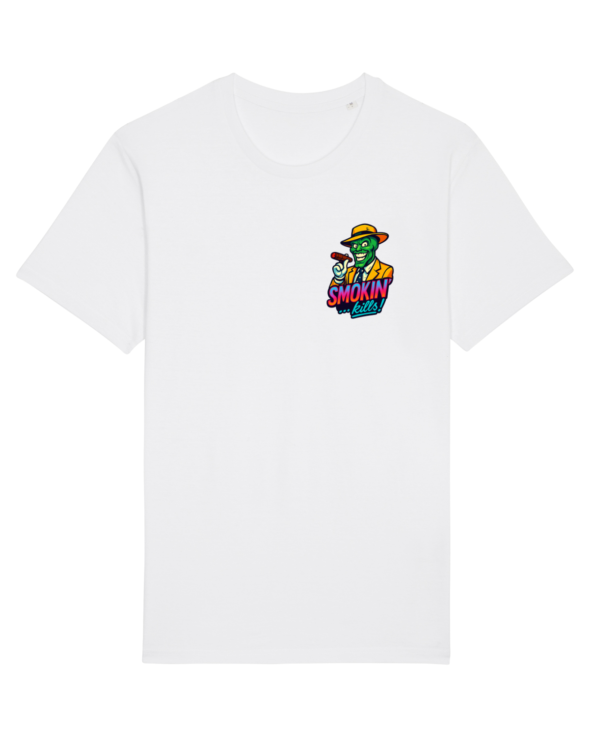 Tricou mânecă scurtă Unisex Rocker White
