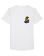 SMOKIN`! ...kills Tricou mânecă scurtă guler larg Bărbat Skater