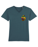 SOMEBODY STOP ME... BEING SO HOT! Tricou mânecă scurtă guler V Bărbat Presenter