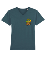 SOMEBODY STOP ME! Tricou mânecă scurtă guler V Bărbat Presenter