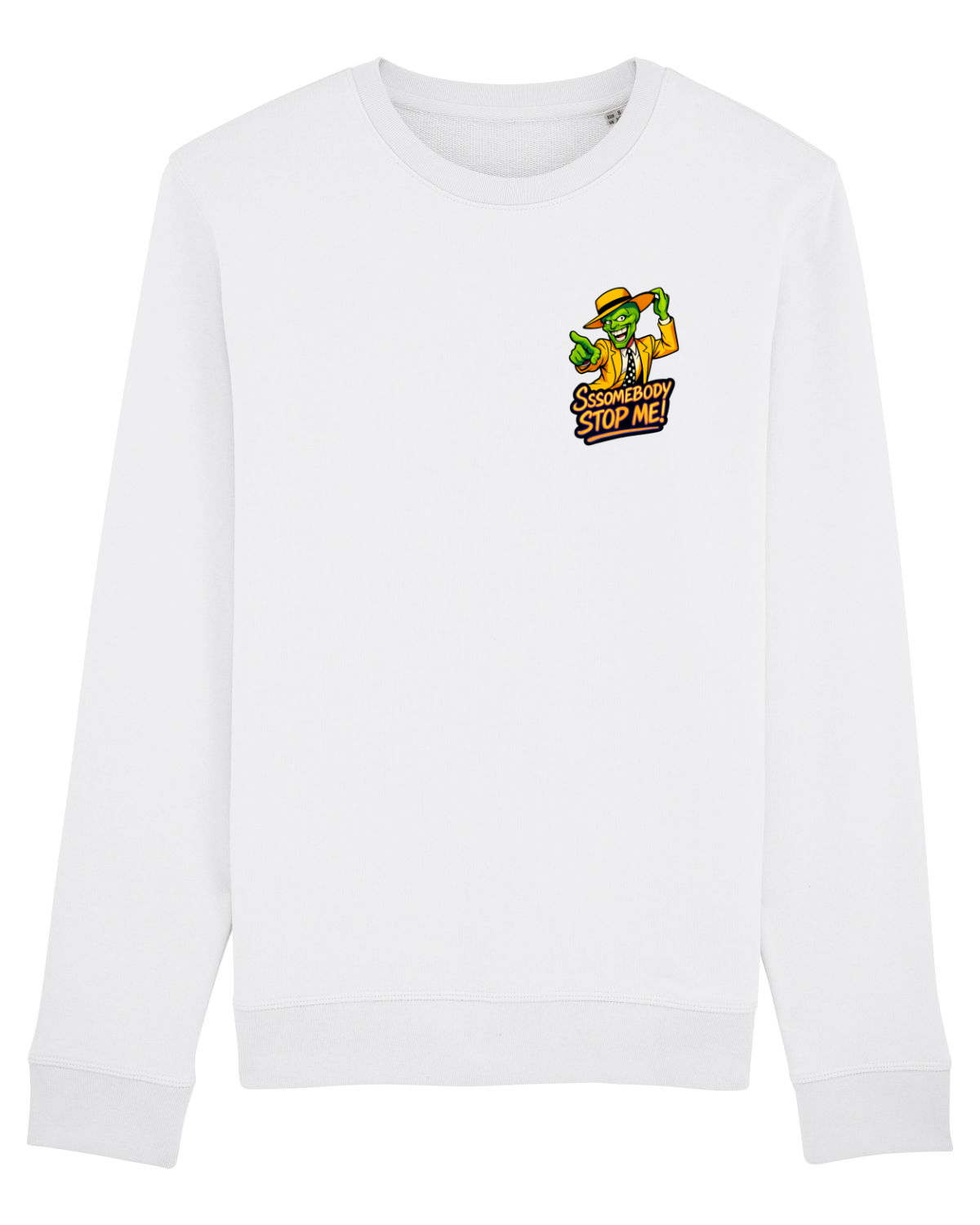 Bluză mânecă lungă Unisex Rise White