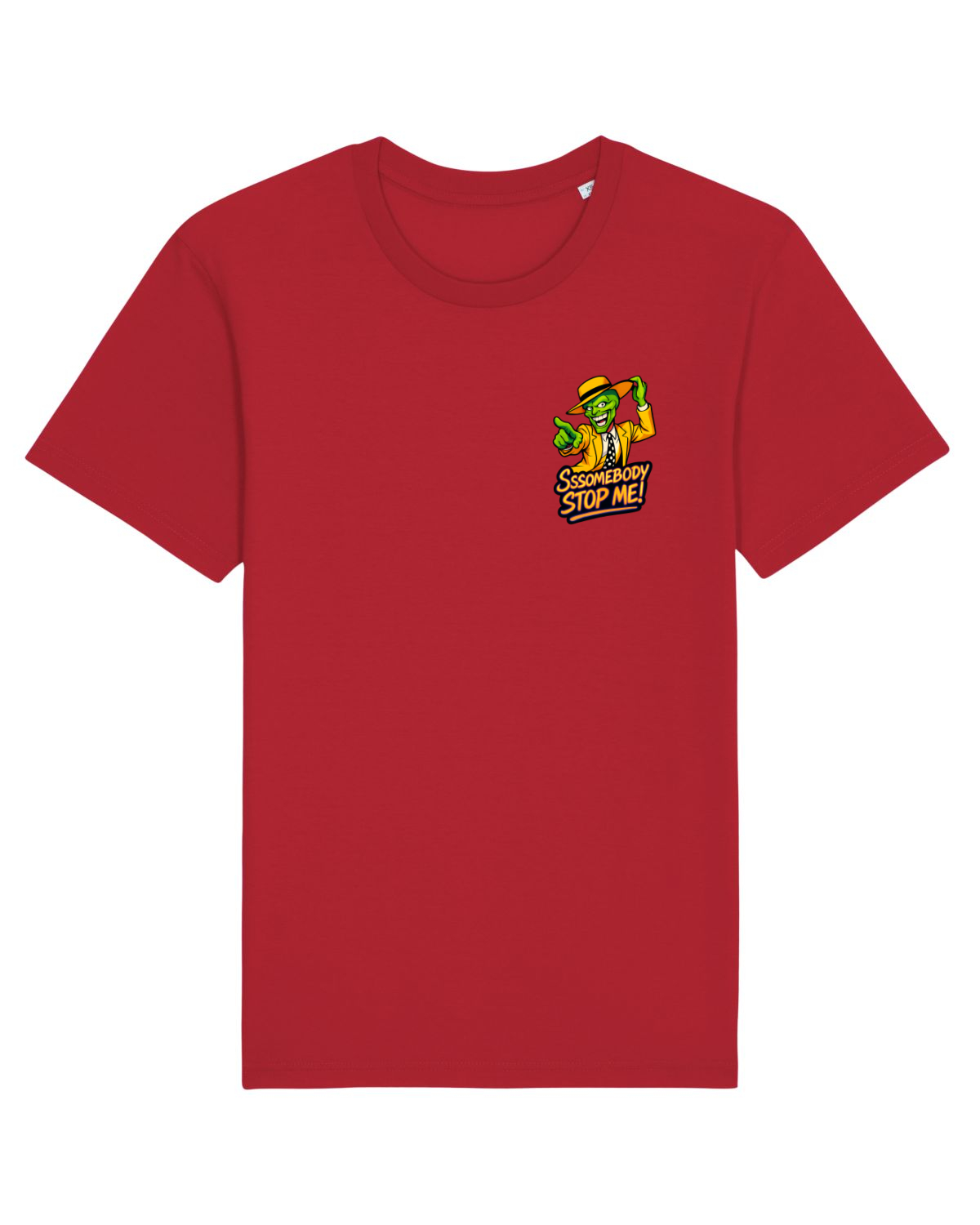 Tricou mânecă scurtă Unisex Rocker Red