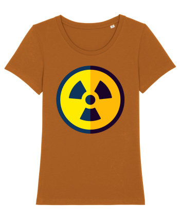 Nuclear sign Roasted Orange