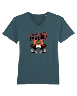 IF YOU`RE A BIRD, I`M A BIRD Tricou mânecă scurtă guler V Bărbat Presenter