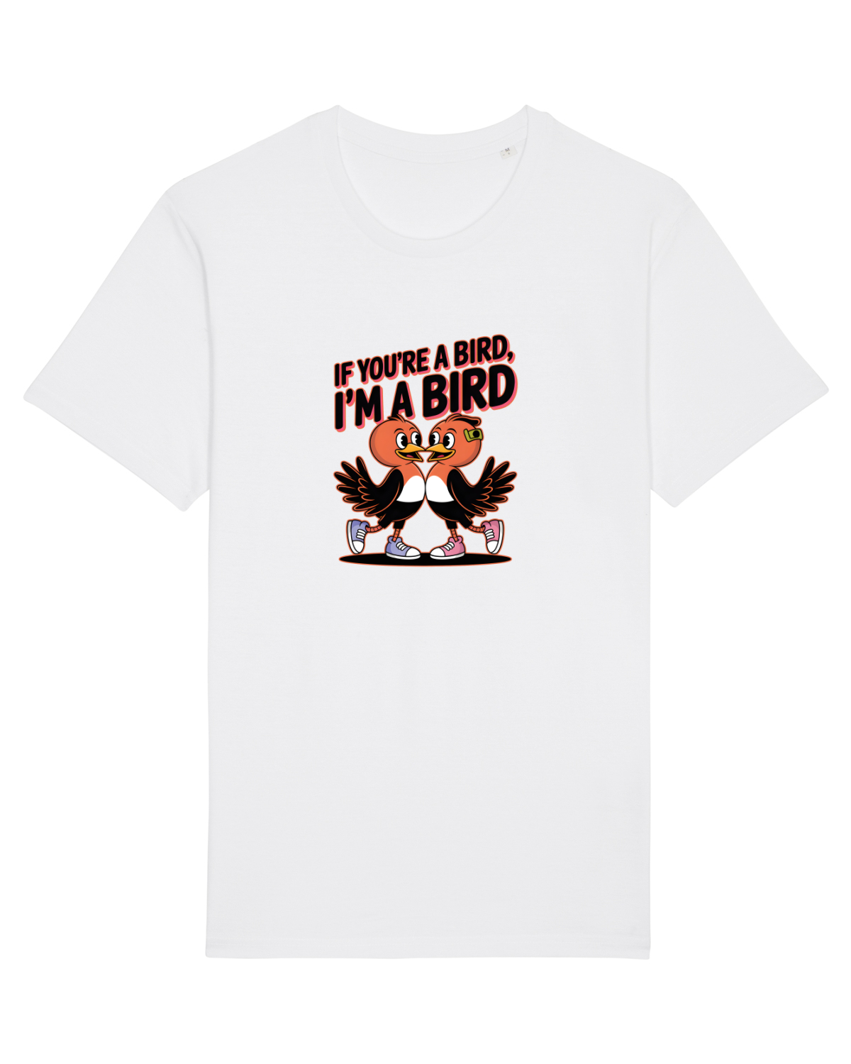 Tricou mânecă scurtă Unisex Rocker White