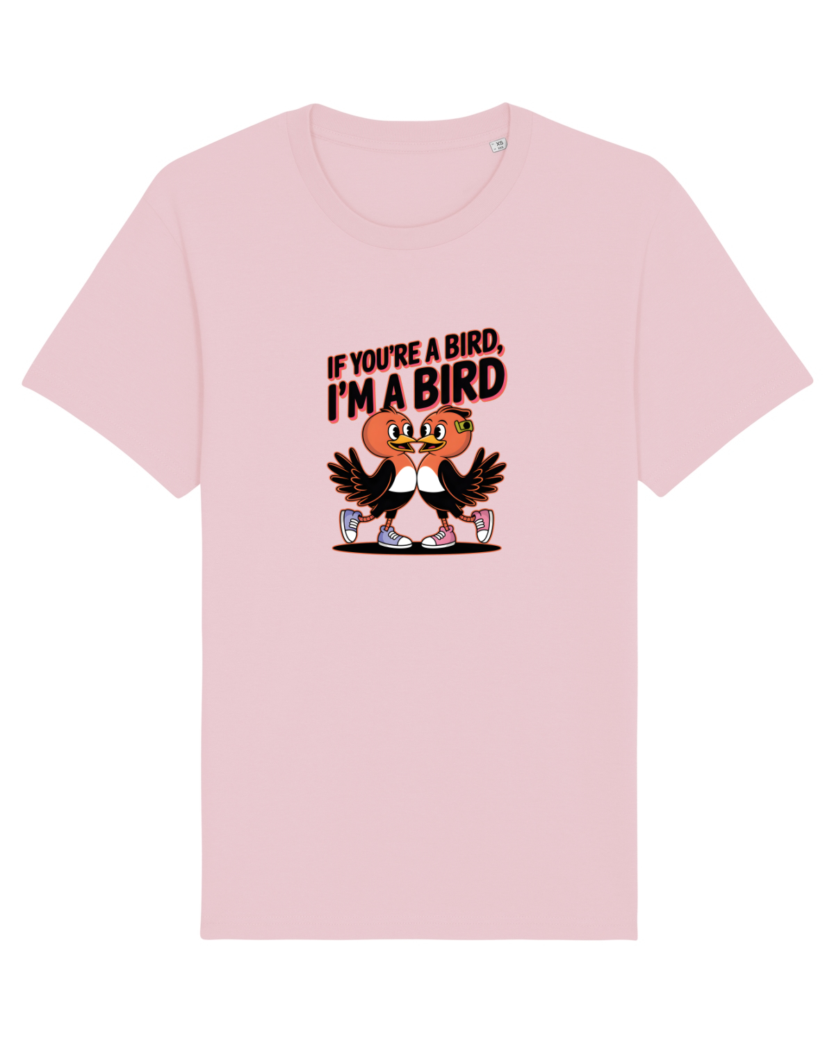Tricou mânecă scurtă Unisex Rocker Cotton Pink