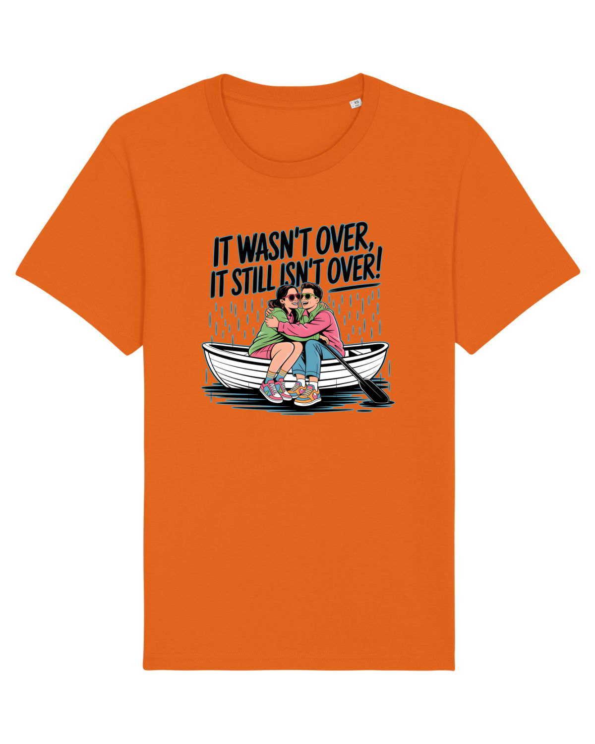 Tricou mânecă scurtă Unisex Rocker Bright Orange