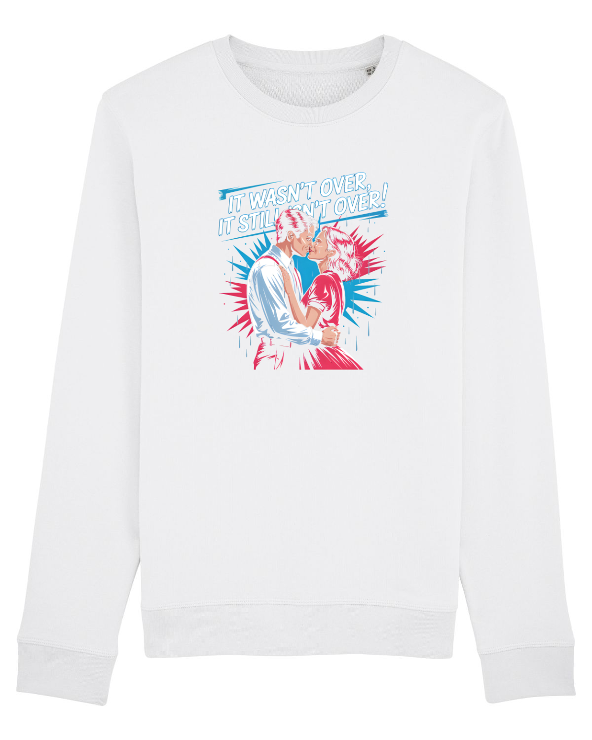 Bluză mânecă lungă Unisex Rise White