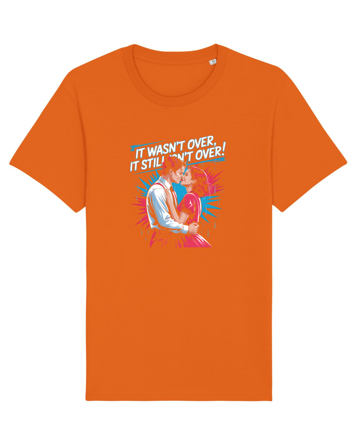 Tricou mânecă scurtă Unisex Rocker Bright Orange