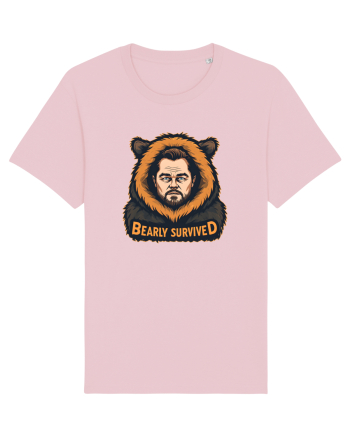 BEARLY SURVIVED Cotton Pink