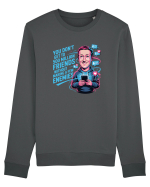 YOU DON`T GET TO 500 MILLION FRIENDS WITHOUT MAKING A FEW ENEMIES Bluză mânecă lungă Unisex Rise