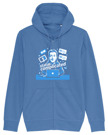STATUS: COMPLICATED Bright Blue